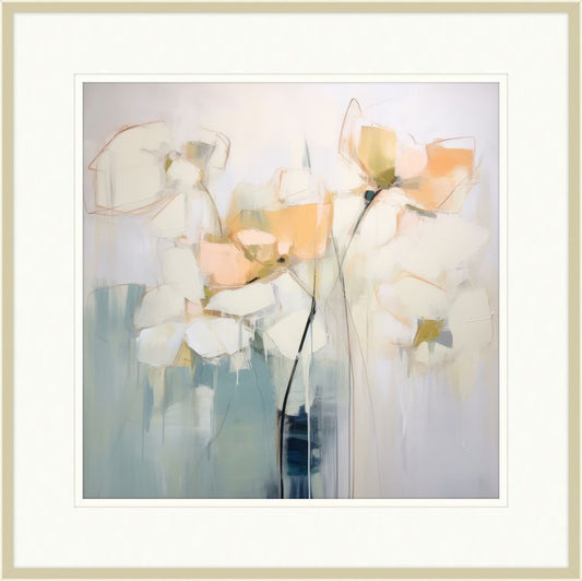 Abstract Muted Floral II