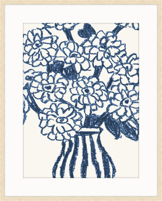 Pastel Bouquet in Blue II