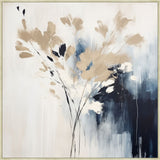 Blue Earthly Neutrality II on Canvas