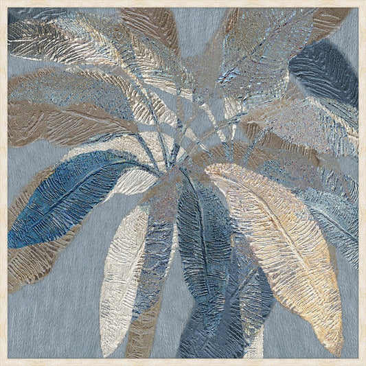 Golden Blue Palms IV