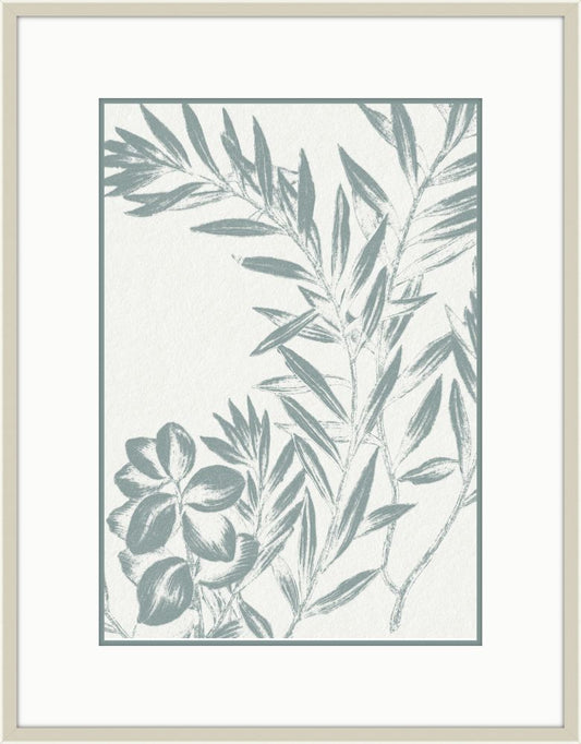 Inky Fern in Mint  I