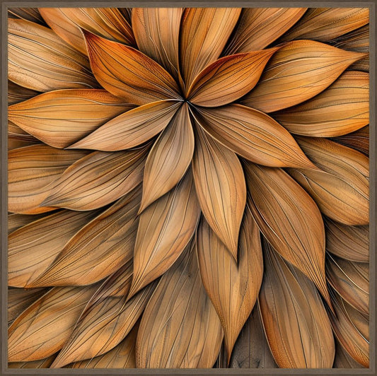 Floral Wooden Whispers II