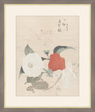 Camellia Flowers, a Netsuke and a Seal