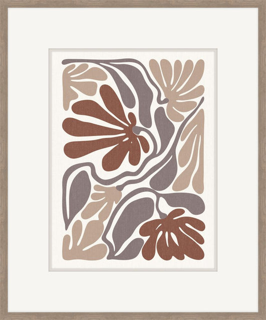 Silhouette Symphony in Cinnamon and Slate IV