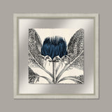 Arctium in Navy and Silver II