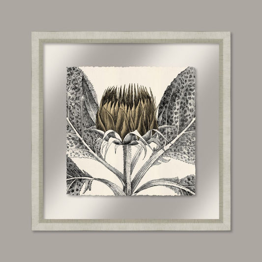 Arctium in Spun Gold and Silver II