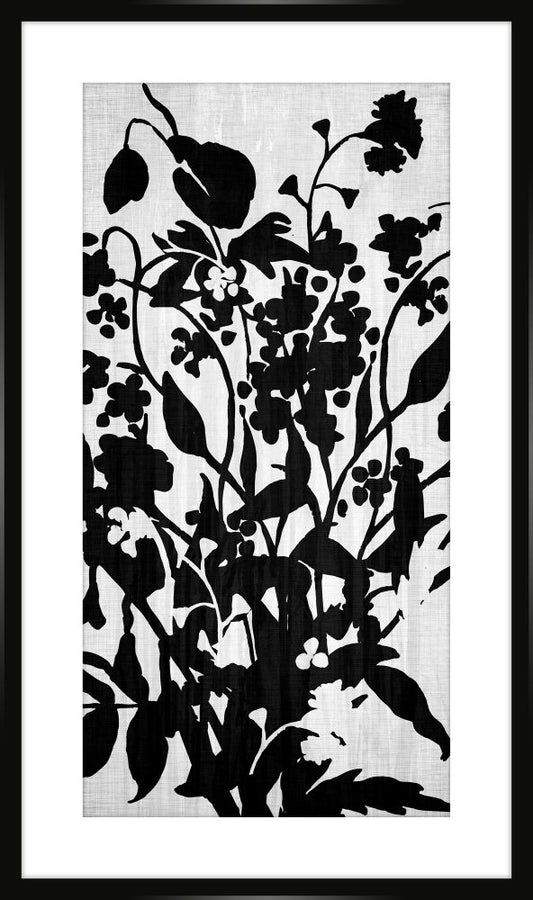 Wildflower Silhouette I