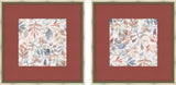 Scattered Foliage, Set of 2