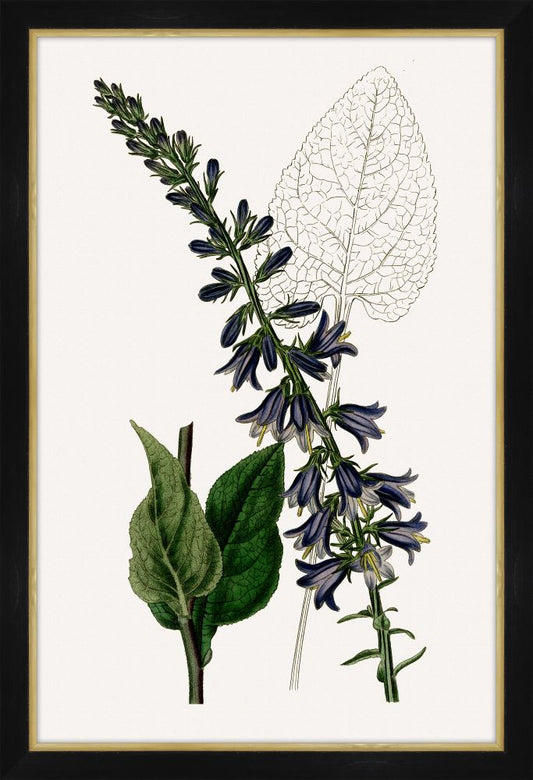 Cobalt Blooms I Petite