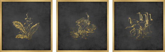 Les Grues - Set of 3