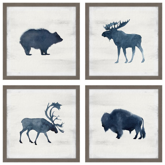 Wild Watercolor - Set of 4