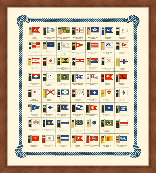 NAUTICAL FLAGS & LINES