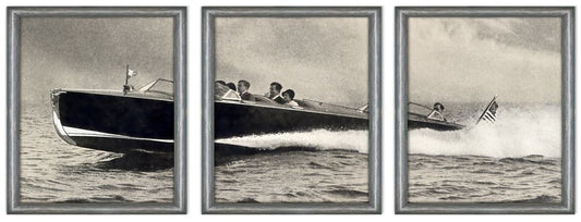 Out Board Racing Triptych II