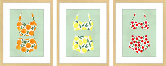 Fruity Suits, Set of 3
