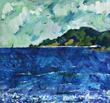 Vibrant Coastline Boxed Canvas