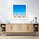 Umbrellas by the Sea