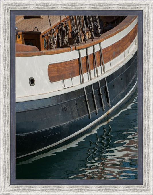 Brown and Blue Cutter