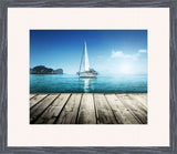 Sailng near the dock