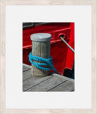 Red Boat at the Dock