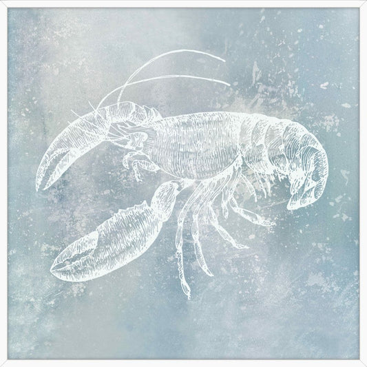 Coastal Lobster on Canvas