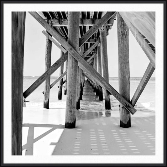 Wooden Pier at the Ocean