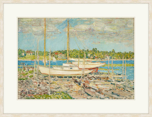 The Harbor, Childe Hasaam, 1902