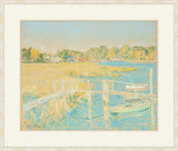 Up the River Late Afternoon in October, Childe Hasaam, 1906