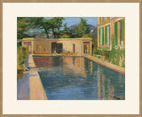 Swimming Pool, Southern France, Sir John Lavry, 1921
