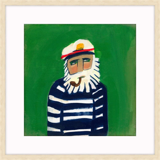 Red Stripe Caped Sailer