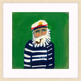 Red Stripe Caped Sailer