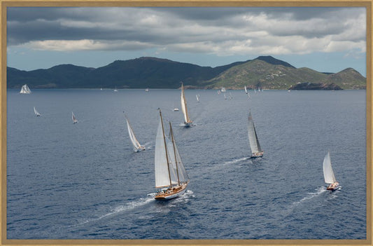 Heading for the Finish