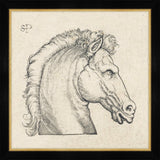Gothic Head of a Horse II