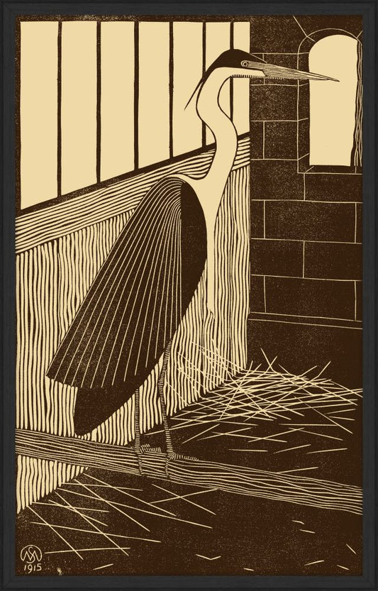 Reuzenreiger (Stork), Samuel Jessurun de Mesquita, 1915