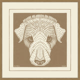 Beau the Dog in Café Au Lait