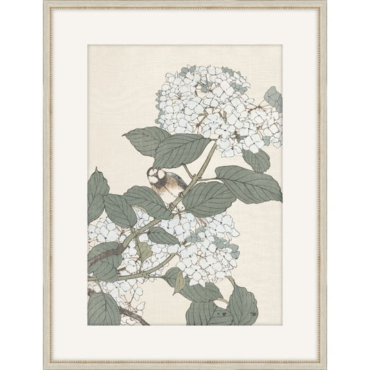 Flowers in art,ﾊBirds, Summer plate 27