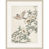 Flowers in art,ﾊBirds in art Spring  plate 9