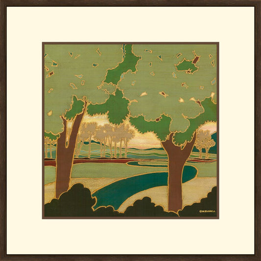 ARTS AND CRAFT LANDSCAPE I