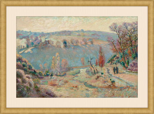 Valley of the Sedelle at Pont Charraud, White Frost c.1903-1911 by Armand Guillaumin