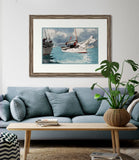 Fishing Boats, Key West,1903 by Winslow Homer