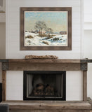 Snowy Landscape at South Norwood, Camille Pissarro, 1871