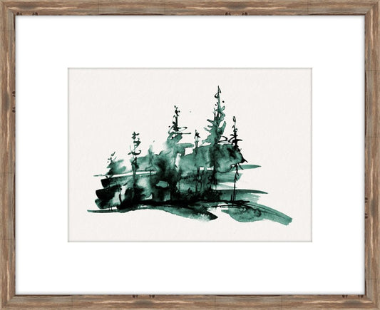 Teal Forest I