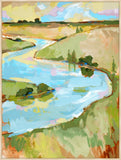 Up River I on Canvas
