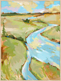 Up River II on Canvas
