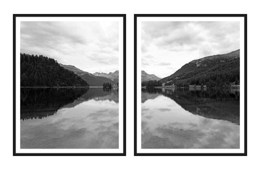 Lake Diptych