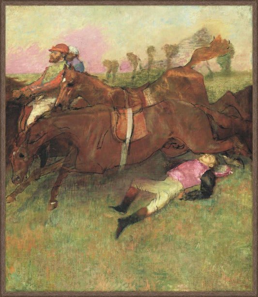 The Fallen Jockey Degas