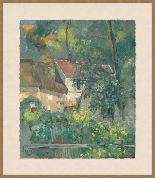 House of Père Lacroix,   Cezanne 1873