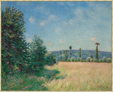 Sahurs Meados in Morning Sun, Alfred Sisley 1894