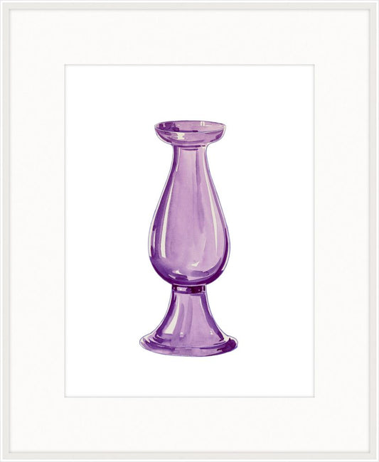 Purple Tall Glass