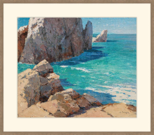 A Summer Day on a Rocky Coast