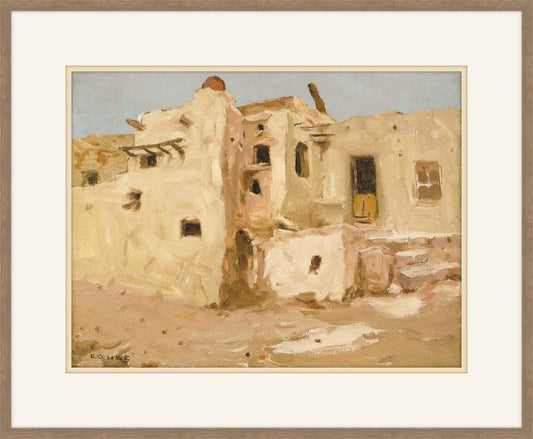 Walpi Pueblo (1903). Eanger irving Couse